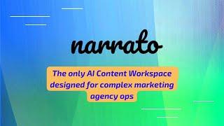 Narrato - AI Content Workspace for Complex Marketing Agency Ops