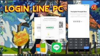 CARA MUDAH LOGIN LINE PC