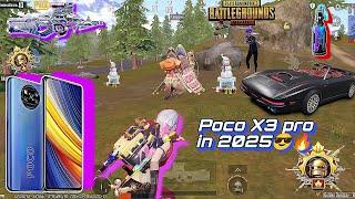 POCO X3 PRO  in 2025 PUBG Test | Smooth+Extreme Graphics LIVIK GAMEPLAY  | 4FINGER Player KD 8