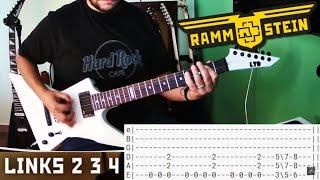 Rammstein - Links 2 3 4 |Guitar Cover| |Tab|