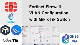 Fortinet Firewall VLAN Configuration with MikroTik Switch