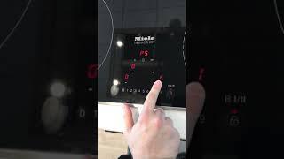 Miele KM6344 Turn demo (DE) mode off/on