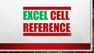 Excel Cell Reference