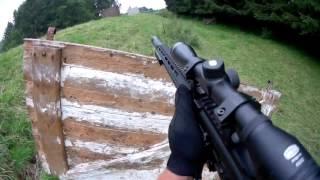 Kleines Airsoft Privatgame auf dem Deich