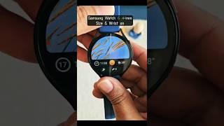  Samsung Galaxy Watch 6 44mm: Size & Wrist On . The best #androidsmartwatch today. #galaxywatch6