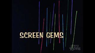 Screen Gems "Dancing Sticks" Logo on MeTV Toons!