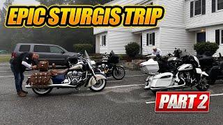 Epic Sturgis Motorcycle Trip EXPERIENCE of a Lifetime! Pt 2 On Our Way to Vermont