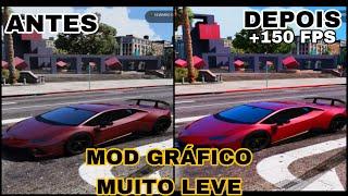 MOD GRÁFICOS MUITO LINDO E LEVE PARA GTA V RP/FIVEM #modgraficogtarp #modgraficoleve