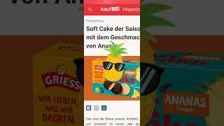 Food News  Soft Cake Ananas 