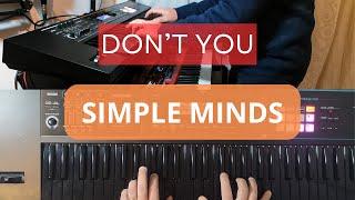 Don't you (forget about me) - Simple Minds - Live looping tutorial keyboard Roland Juno DS