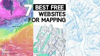 BEST FREE websites for mapping | Free base map files for site analysis