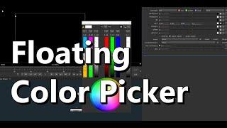 NUKE 101 - (Tips) Floating Color Picker