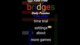 Flow Free: Bridges - Daily Puzzles (20/09/16)