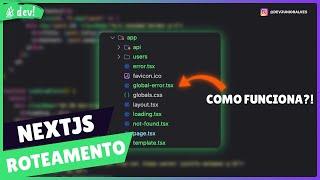 Entenda o roteamento no Next.js 14!