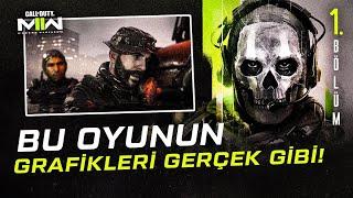 OYUNUN GRAFİKLERİ GERÇEK GİBİ! - 1.BÖLÜM [CALL OF DUTY: MODERN WARFARE II]