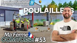 ON INSTALLE NOS 2 POULAILLERS MODERNES !!! 500000€ d'investissements ! Ma Ferme Comtoise #53