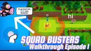 PLAYING NEW SUPERCELL GAME! SQUAD BUSTERS!!!