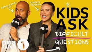 How much money is in your bank account? | Scarlett Johansson and Keegan-Michael Key play Kids Ask