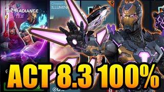 Act 8.3 100% Exploration - Seatin Whale Account - Marvel Contest Of Champions