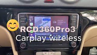 Revolutionize Your Ride: SCUMAXCON RCD360 PRO3 with Wireless CarPlay & Android Auto