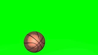 basketball jump - green screen effects - free use