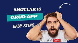 Best #Angular15 #project tutorial from scratch | #CRUD Application using Angular with JSON-Server