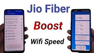How to fix jio fiber slow working | boost wifi speed jio fiber