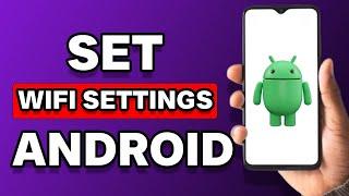How To Set Android WiFi Settings From 2.4 ghz to 5ghz