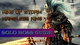 Dark Souls 3: King of the Storm & Nameless King Solo Boss Guide (In Depth Boss Guide)