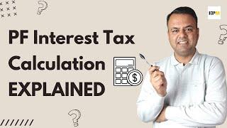 PF Tax Budget 2021 - Calculate| New PF Rules 2021 | PPF EPF VPF