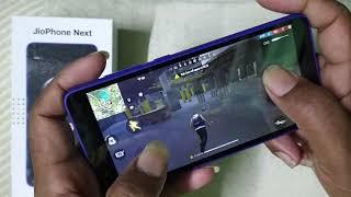 Jio Nxt free fire test in hindi freefire test jio phone next  jio phone next mein free fire test