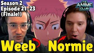 "What. Just. Happened..." - A Weeb & Normie Watch Jujutsu Kaisen Season 2 (Highlights) [S2E21-23]