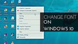 How to change the default Windows 10 system font | 2023