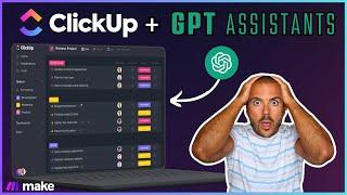 How to integrate GPT Assistants in ClickUp (or any other Project Management Tool)