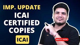 Update about Verification of Marks by ICAI @theRavindraOjha