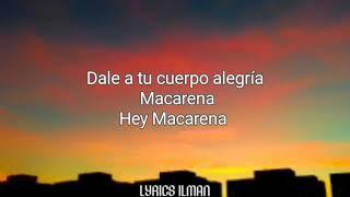 Ayy Macarena - Tyga (lyrics/letra)