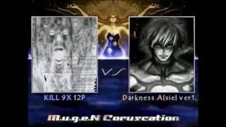 Mugen Devils eye kill vs Darkness Alsiel ver1 3, D Donald A, Legend Seven Colorsou, ONI MIKO X