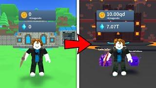 Noob a Pro en Mining Clicker Simulator Roblox