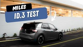 MILES VW ID.3 im Test, so fährt sich das Elektrik Auto!