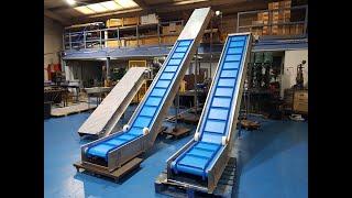 Incline Elevators with Flights and Sides also Top Covers and Under guards at C Trak Ltd