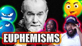 George Carlin- Euphemisms- Linguistic GOAT- BLACK COUPLE REACTS