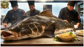 Explore Japanese Cuisine, The Gruesome Truth About Luxurious Olive Flounder Sashimi!