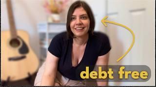 I'm finally debt-free (again) | make my LAST payment with me 