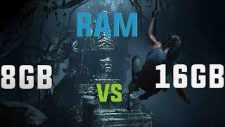 8Gb vs 16Gb RAM Test in 7 Games CYPHER ASAD