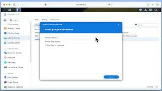 Synology NAS beginners guide (DSM7) | Part 12 | Groups and Permissions