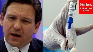 JUST IN: DeSantis Angrily Responds To CDC Advising COVID-19 Vaccine Addition To Children’s Schedule