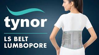 Tynor LS Belt Lumbopore - Comfortable back support