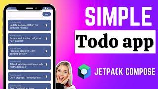 Simple Todo App  | Jetpack Compose  | Android Tutorial