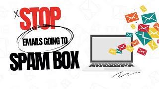 How to stop emails going to SPAM in Gmail 2024 | Alternative Solution