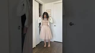 Styling a tulle skirt to go to church  #grwm #modest #tulleskirt #shorts